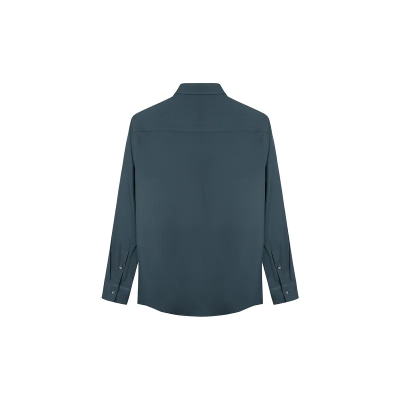 Wit Shirts Men Royal Blue-1