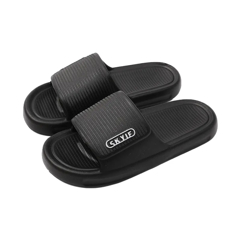 Foot Recreation Summer Home Indoor Comfortable Slip Resistant Bathroom Quiet EVA Slippers, Home Slippers, Unisex-10