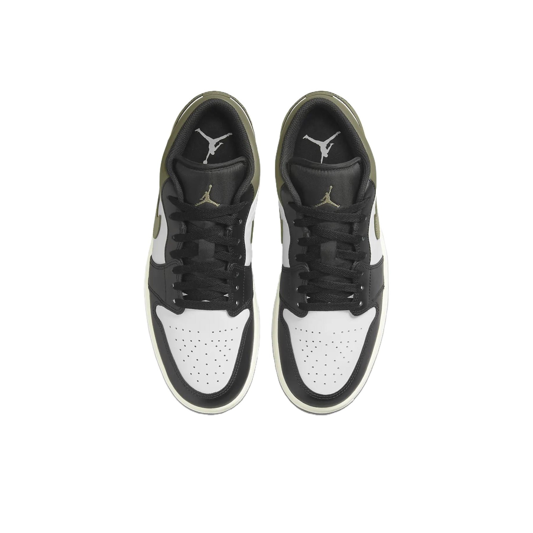 Jordan 1 Low Black Toe Medium Olive US M 10 - POIZON