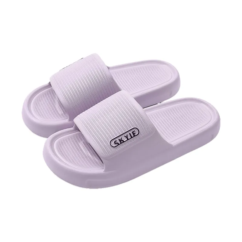 Foot Recreation Summer Home Indoor Comfortable Slip Resistant Bathroom Quiet EVA Slippers, Home Slippers, Unisex-15