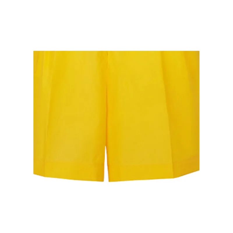 FENDI Casual Shorts Men Yellow-4