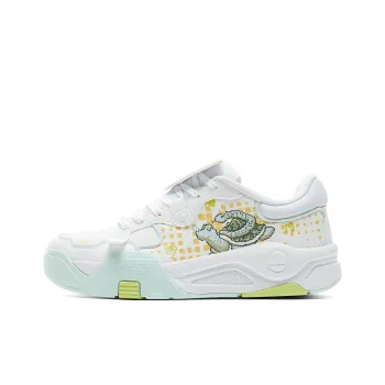 PEAK Skateboard Shoes Men Low Top Baymax/Acid Green