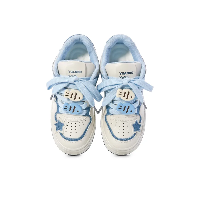 Lovely You Lightweight Anti-Slip Low-Top Skateboard Shoes Women's-27