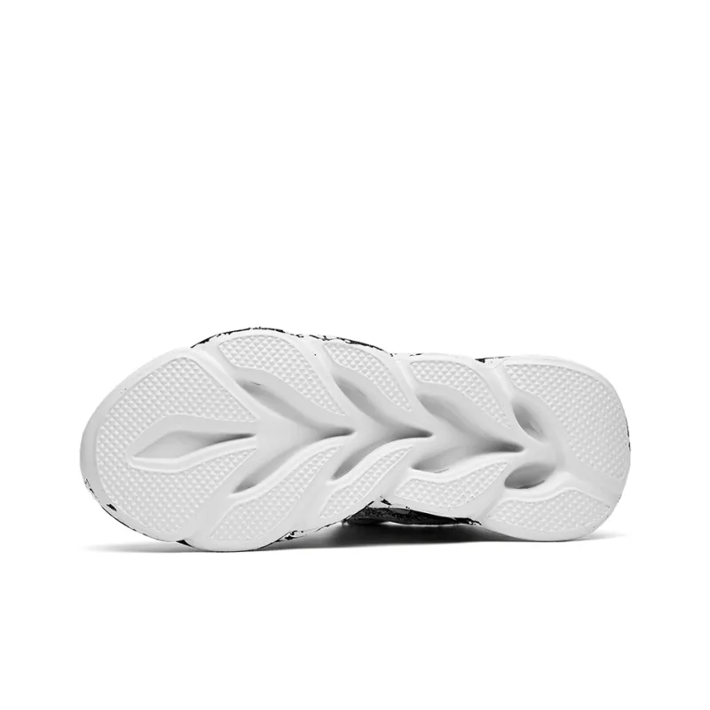 PNKE Anti-Slip And Wear-Resistant Lightweight Height Increasing Mid-Top Chunky Sneakers Men's-25