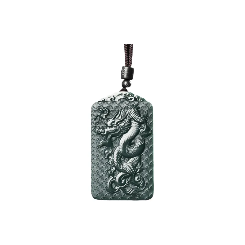 Jing Ruyu Necklaces Green Jade Unisex-0