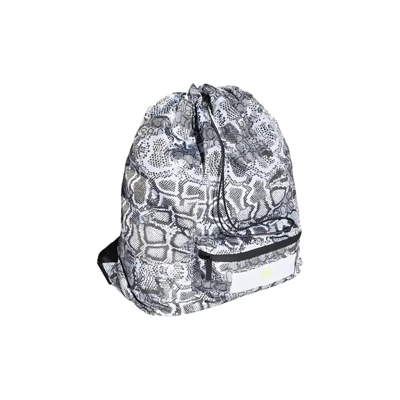 Adidas Polyester Backpack Regular Women's Black White Yellow-1