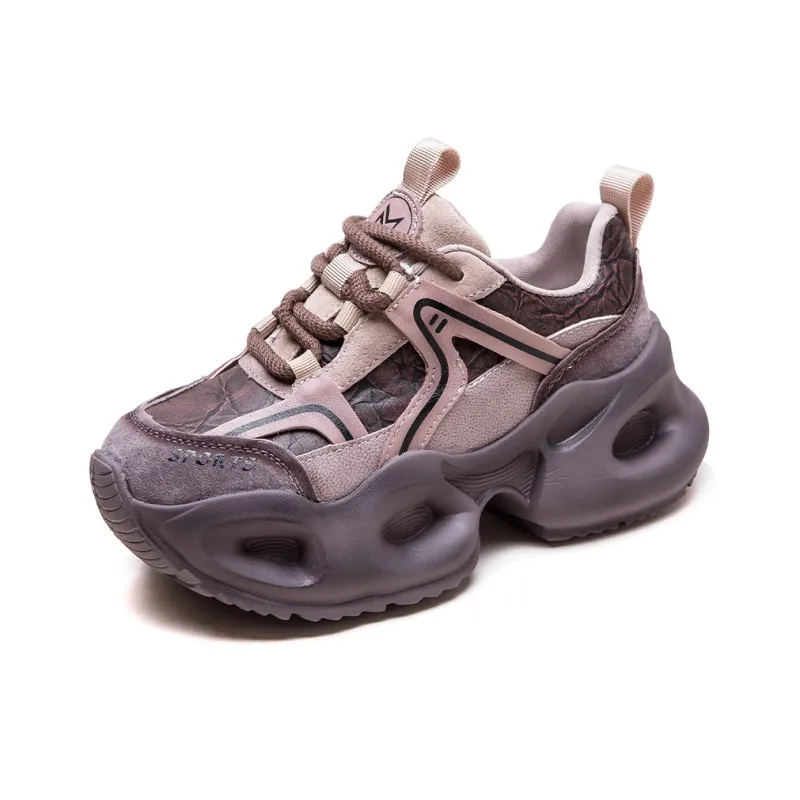 Jay Height Increasing Low Top Chunky Sneakers Women's-5