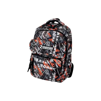 SUN ERATH&U Nylon Backpack Regular Unisex Multicolor