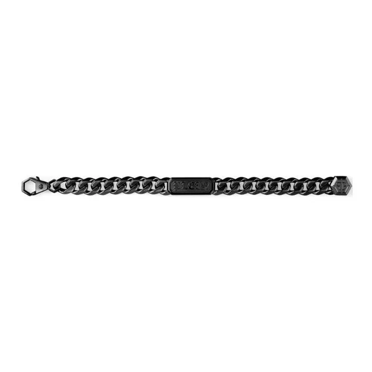 PHILIPP PLEIN Gothic Tag Necklace-1