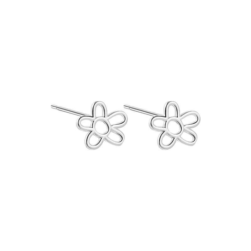 EAR PARTNER 925 Silver Needles Stud Earrings Women's-3