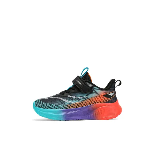 Casillon Wear Resistant Breathable Lightweight Cushioning Low Top Kids' Running Shoes Black Kids'
