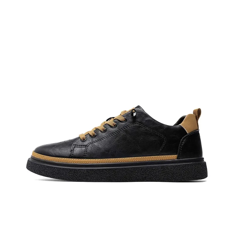 CARTELO Non-slip Lightweight Low-Top Skateboard Shoes Men's-4