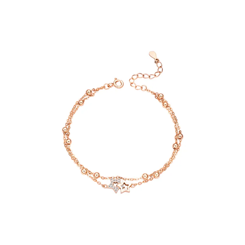 SINO GEM 925 Sterling Silver Bracelets Women's-0