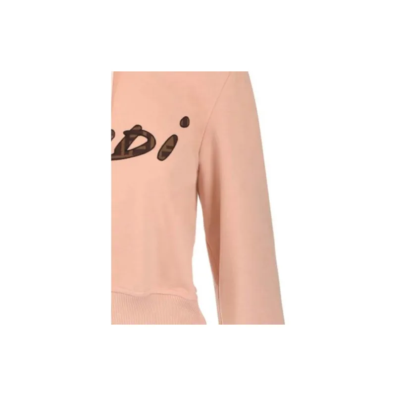 FENDI Sweatshirts Women's Pink-3