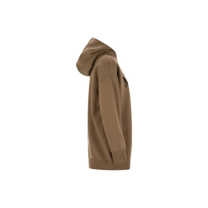 'S MAX MARA Felpa Logo Detailed Long Sleeved Hoodie-2