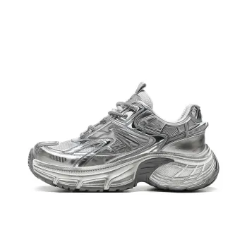 Ruomini Breathable Height Increasing Low Top Chunky Sneakers Men's
