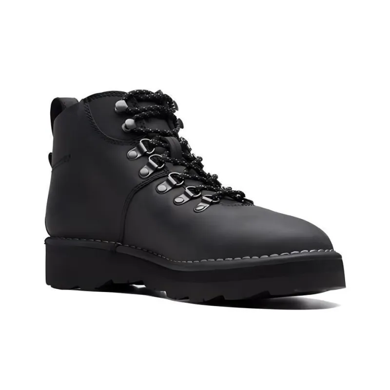 Clarks Ankle Boots Men Black-3