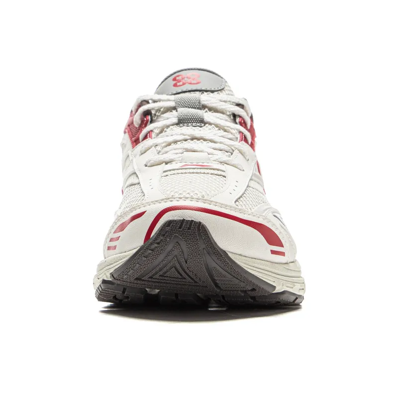 LiNing Shake 2.0 Cushioned Slip Resistant Abrasion Resistant Low Top Casual Running Shoes Men's Silver Red-4
