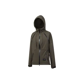Whyworks Water Resistant Warm Windproof Windbreaker Jacket Unisex Army Green