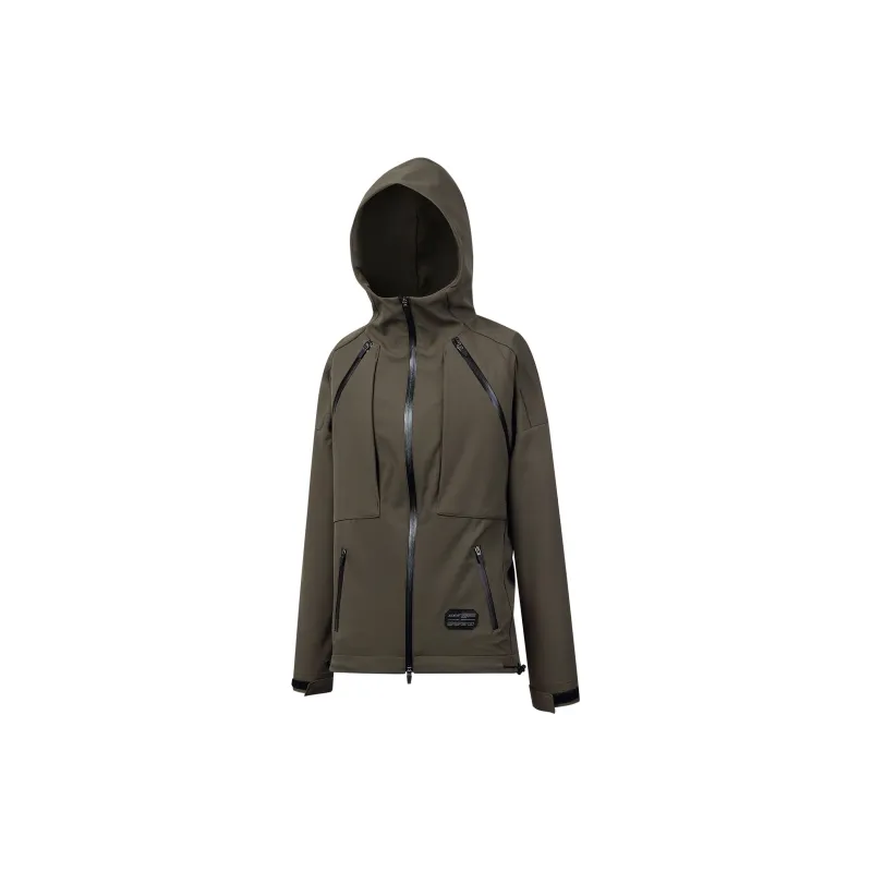 Whyworks Water Resistant Warm Windproof Windbreaker Jacket Unisex Army Green-0