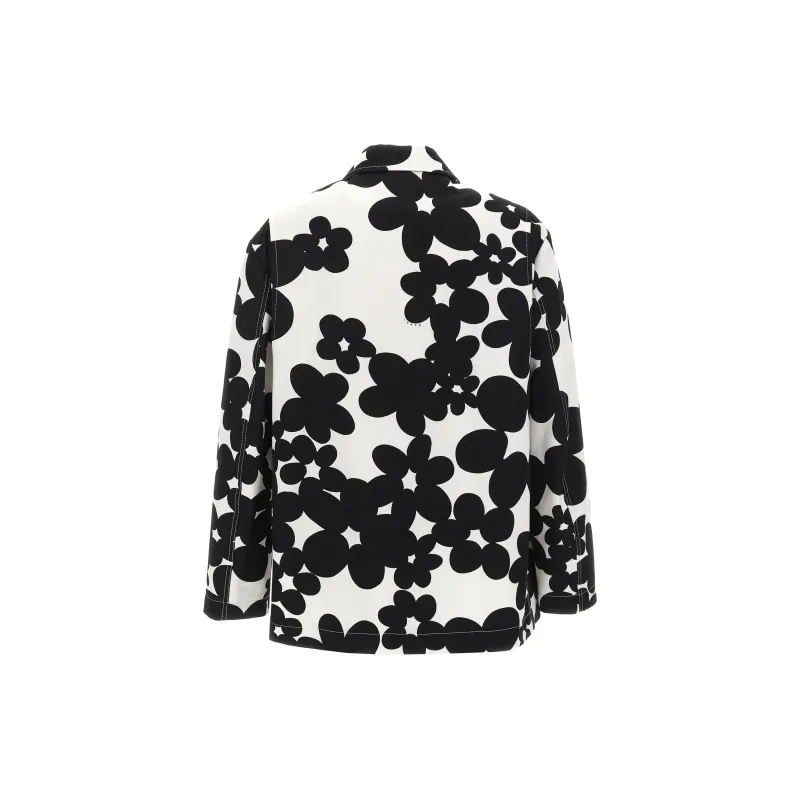 MARNI Floral Printed Buttoned Jacket-1