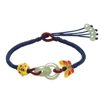 ZHOU LIU FU Gold Bracelet Women's