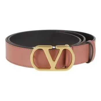 Valentino VLogo Signature Buckled Belt
