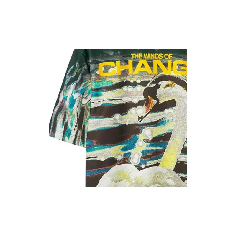 Burberry Swan Short Sleeve T Shirt-5