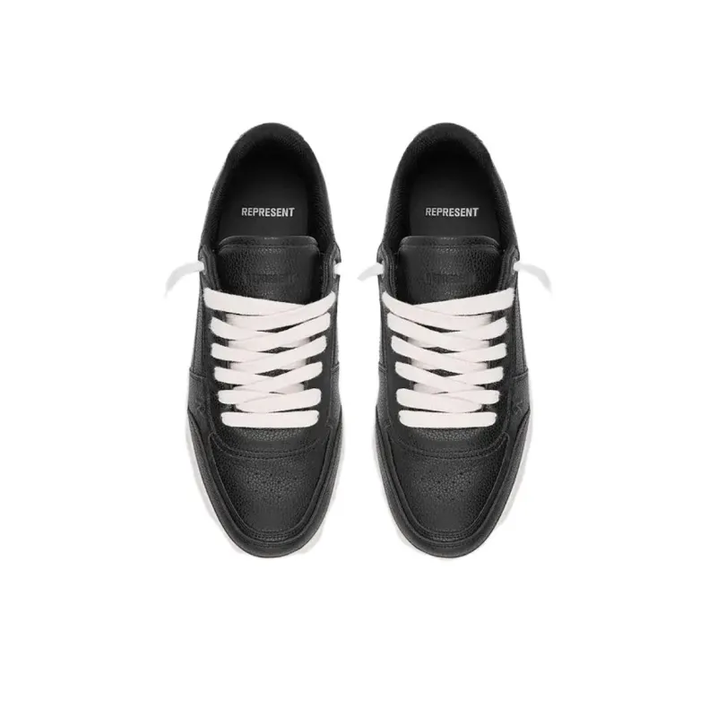 REPRESENT Initial Low Top Skateboard Shoes Men's Black-3