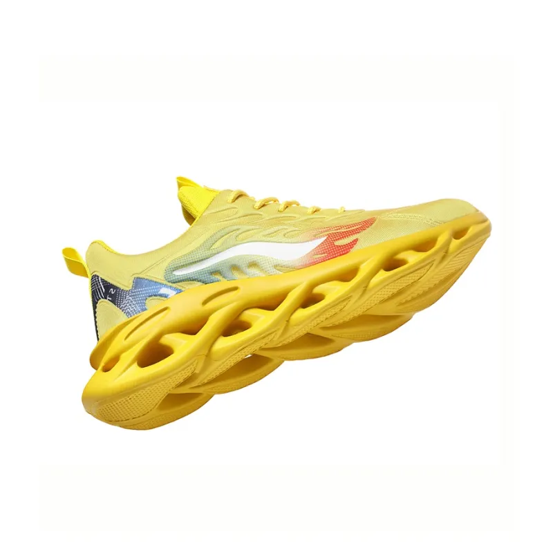 JANECO Cushioning Anti-Slip And Wear-Resistant Low-Top Chunky Sneakers Unisex-8