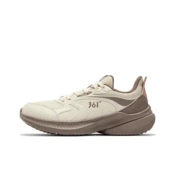 361° Anti Slip And Wear Resistant Coverage Low Top Casual Running Shoes Women's Beige Brown
