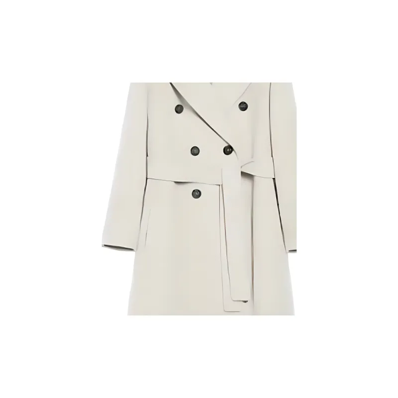 MaxMara Picasso Double Breasted Belted Coat-5
