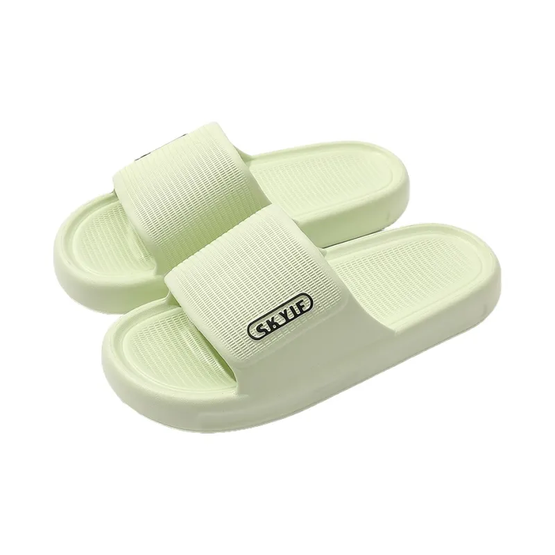 Foot Recreation Summer Home Indoor Comfortable Slip Resistant Bathroom Quiet EVA Slippers, Home Slippers, Unisex-25