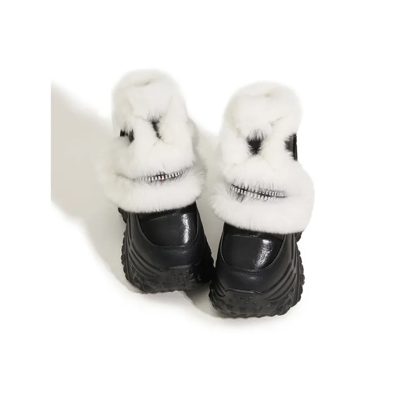 GIGIRYO Warm Height Increasing Snow Boots Women's-11