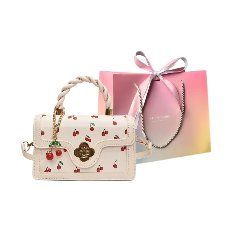 Yalu PU Shoulder Bag, Crossbody Bag, Handbag Regular Women's White/Yellow/Red-0