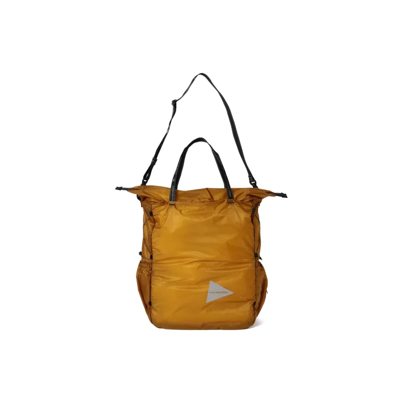 And Wander Nylon Shoulder Bag Crossbody Bag Handbag Men's Brown-3
