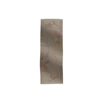HERMES Cashmere Silk Silk Shawls Men's Brown