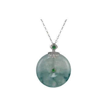 SIYIJIA Ice Glutinous Jadeite Pendants Unisex