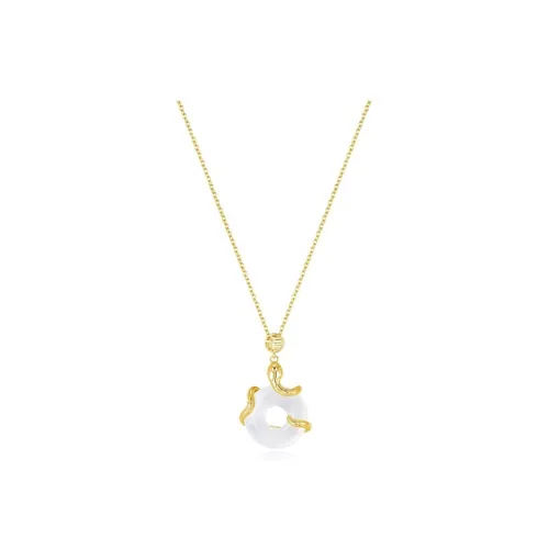 TRUE ME Chalcedony Jade Necklaces Women's