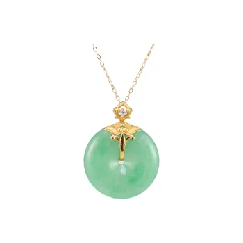 SIYIJIA Glutinous Jade Jadeite Pendants Unisex