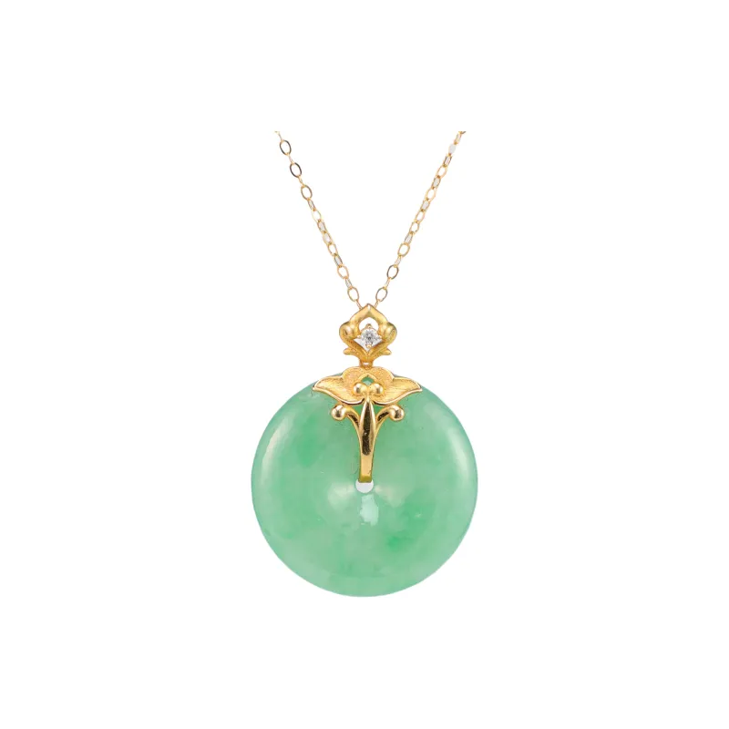 SIYIJIA Glutinous Jade Jadeite Pendants Unisex-0