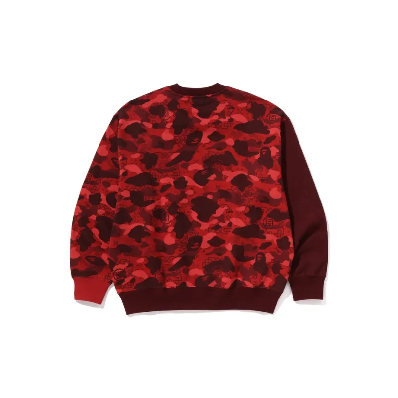 Bape X Clot Camo Shark Crewneck-3