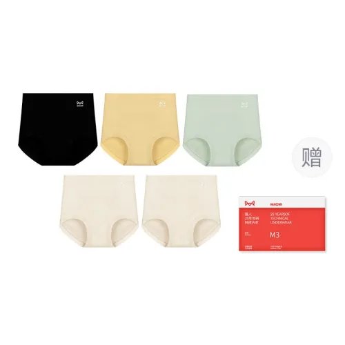MIIOW Trend Party Series Underpants Women's Shopping Bag 5 Pack