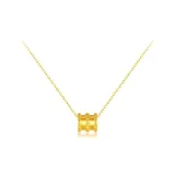 Small Round Pendant Necklace