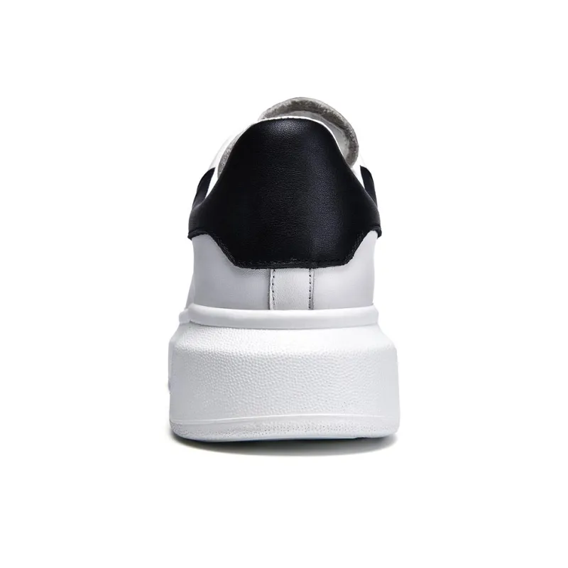 Jerden Smith Coverage Slip Resistant Lightweight Low Top Fashion Trend Skateboard Shoes Unisex White-4