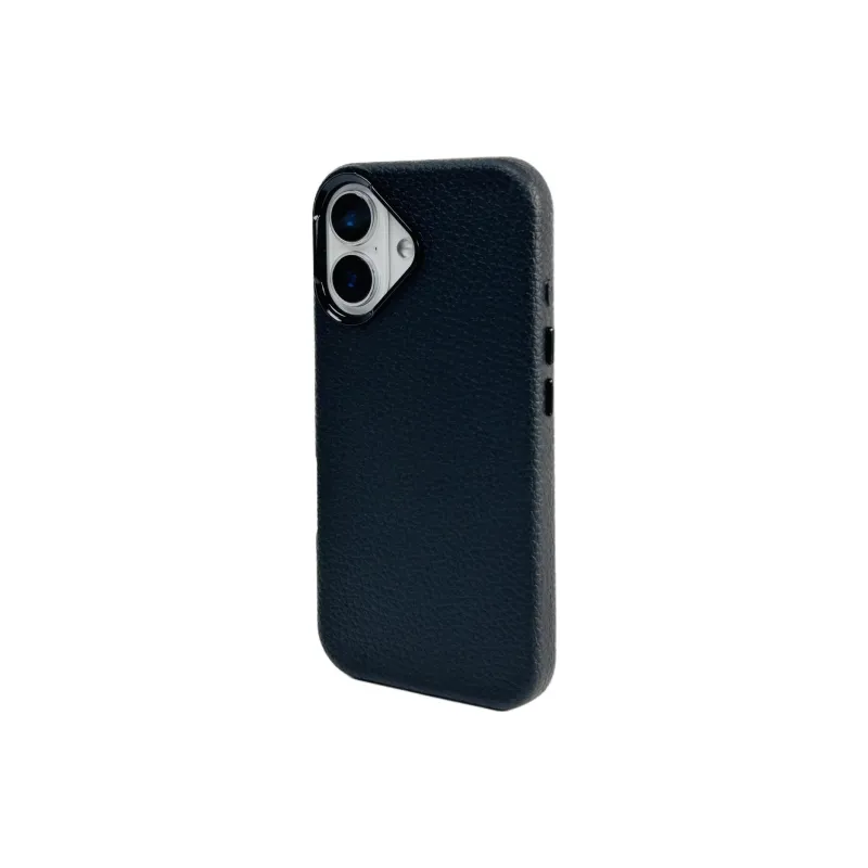 Sopi Leather Material Solid Color Litchi Grain Phone Cases Compatible With IPhone 16/15 Pro Max/Apple 13/14 Pro/Max-10