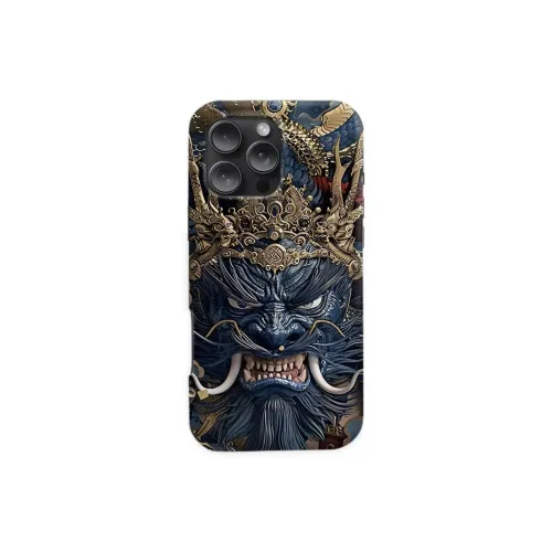 ME SKINS ABS+PC Material Fury Eye Kinka Hard Man Women's Phone Case Compatibility IPhone 16/15/14/13/12/Pro/ProMa