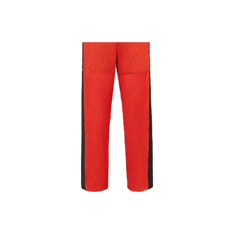 FENDI Knitted Sweatpants Men Red-5