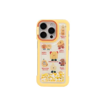 CARECASE TPU Material Potato Family Borderless Bubbles Bead Phone Case Compatible With Apple IPhone 16 15 14 Pro Max