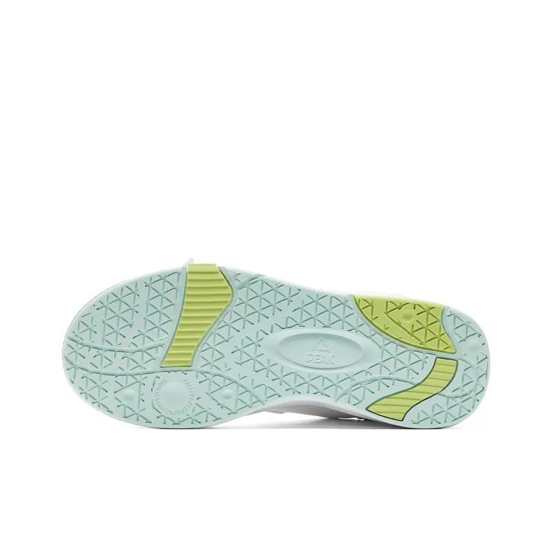 PEAK Skateboard Shoes Men Low Top Baymax/Acid Green-5